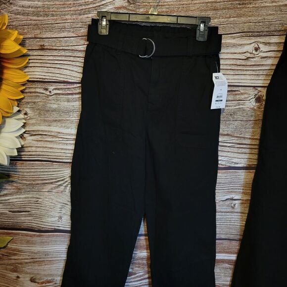 Time & Tru paper bag jeans set of ( 2) Woman's jeans 10 NWT - Picture 5 of 11